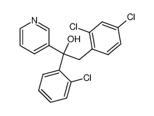 1-(2-Chloro-phenyl)-2-(2,4-dichloro-phenyl)-1-pyridin-3-yl-ethanol CAS:19840-68-7 manufacturer & supplier