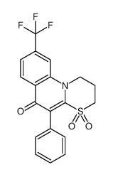 5-phenyl-9-(trifluoromethyl)-2,3-dihydro-1H,6H-[1,3]thiazino[3,2-a]quinolin-6-one 4,4-dioxide CAS:198410-02-5 manufacturer & supplier