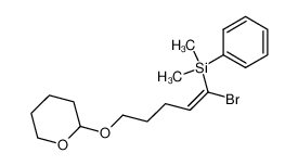 (E)-5-bromo-5-dimethylphenylsilyl-1-(2-tetrahydropyranyloxy)-4-pentene CAS:198411-16-4 manufacturer & supplier