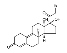 17α-Hydroxy-21-bromo-19-norpregna-4,9-diene-3,20-dione CAS:198414-24-3 manufacturer & supplier