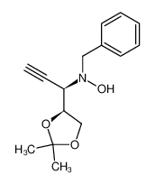 N-Benzyl-N-[(R)-1-((S)-2,2-dimethyl-[1,3]dioxolan-4-yl)-prop-2-ynyl]-hydroxylamine CAS:198418-03-0 manufacturer & supplier