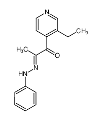 1-(3-Ethyl-pyridin-4-yl)-2-(phenyl-hydrazono)-propan-1-one CAS:19843-16-4 manufacturer & supplier