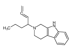 2-(1-propyl-buta-2,3-dienyl)-2,3,4,9-tetrahydro-1H-β-carboline CAS:19843-20-0 manufacturer & supplier