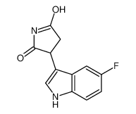 3-(5-fluoro-1H-indol-3-yl)pyrrolidine-2,5-dione CAS:198474-05-4 manufacturer & supplier