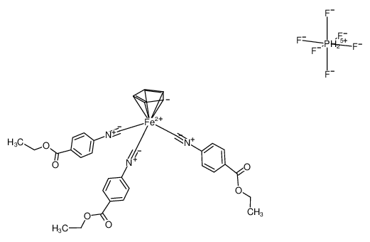 [Fe(η(5)-C5H5)(ethyl-4-isocyanobenzoate)3]PF6 CAS:198476-40-3 manufacturer & supplier