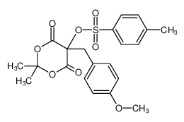 5-(4-methoxybenzyl)-2,2-dimethyl-4,6-dioxo-1,3-dioxan-5-yl 4-methylbenzenesulfonate CAS:198494-78-9 manufacturer & supplier