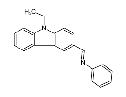 1-(9-ethylcarbazol-3-yl)-N-phenylmethanimine CAS:19850-06-7 manufacturer & supplier