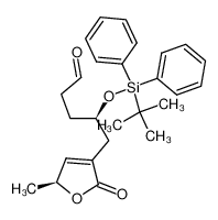 (R)-4-(tert-Butyl-diphenyl-silanyloxy)-5-((S)-5-methyl-2-oxo-2,5-dihydro-furan-3-yl)-pentanal CAS:198541-55-8 manufacturer & supplier