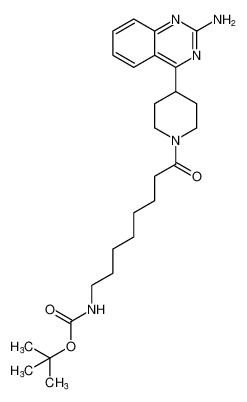 tert-butyl (8-(4-(2-aminoquinazolin-4-yl)piperidin-1-yl)-8-oxooctyl)carbamate CAS:198551-33-6 manufacturer & supplier