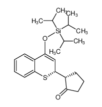 (R)-2-((R)-4-((triisopropylsilyl)oxy)-2H-thiochromen-2-yl)cyclopentan-1-one CAS:198557-62-9 manufacturer & supplier