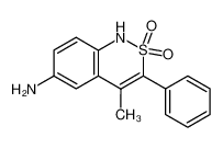 4-methyl-2,2-dioxo-3-phenyl-1,2-dihydro-2λ6-benzo[c][1,2]thiazin-6-ylamine CAS:19856-99-6 manufacturer & supplier