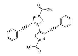 5,5'-diacetyl-3,3'-bis(phenylethynyl)-2,2'-bithiophene CAS:198566-42-6 manufacturer & supplier