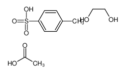 acetic acid,ethane-1,2-diol,4-methylbenzenesulfonic acid CAS:19859-09-7 manufacturer & supplier