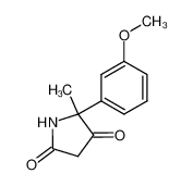 5-(3-Methoxy-phenyl)-5-methyl-pyrrolidine-2,4-dione CAS:19860-30-1 manufacturer & supplier