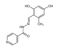 Orcilaldehydeisonicotinoylhydrazone CAS:19861-10-0 manufacturer & supplier