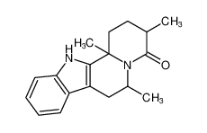 3,6,12b-trimethyl-2,3,6,7,12,12b-hexahydroindolo[2,3-a]quinolizin-4(1H)-one CAS:19861-35-9 manufacturer & supplier