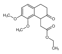 1-Ethoxycarbonylmethyl-7,8-dimethoxy-tetralon-(2) CAS:19862-75-0 manufacturer & supplier