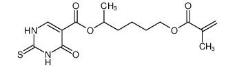 6-(methacryloyloxy)hexan-2-yl 4-oxo-2-thioxo-1,2,3,4-tetrahydropyrimidine-5-carboxylate CAS:198623-13-1 manufacturer & supplier