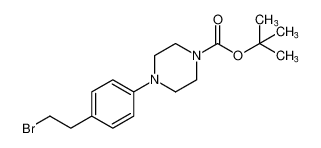 tert-butyl 4-(4-(2-bromoethyl)phenyl)piperazine-1-carboxylate CAS:198627-63-3 manufacturer & supplier