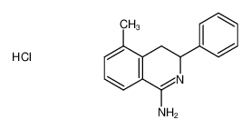 5-methyl-3-phenyl-3,4-dihydroisoquinolin-1-amine hydrochloride CAS:198633-22-6 manufacturer & supplier