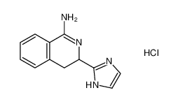 3-(1H-imidazol-2-yl)-3,4-dihydroisoquinolin-1-amine hydrochloride CAS:198633-49-7 manufacturer & supplier