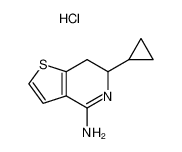 4-Amino-6-cyclopropyl-6,7-dihydrothieno[3,2-c]pyridine hydrochloride CAS:198633-72-6 manufacturer & supplier