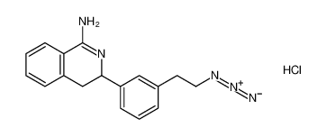 3-(3-(2-azidoethyl)phenyl)-3,4-dihydroisoquinolin-1-amine hydrochloride CAS:198634-60-5 manufacturer & supplier