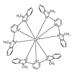 [Ce(2,6-bis(1-methylbenzimidazol-2-yl)pyridine)3](3+) CAS:198637-73-9 manufacturer & supplier