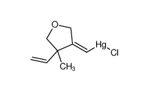 (Z)-((4-methyl-4-vinyldihydrofuran-3(2H)-ylidene)methyl)mercury(II) chloride CAS:198639-55-3 manufacturer & supplier