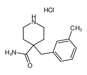 4-(3-methylbenzyl)isonipecotamide hydrochloride salt CAS:198649-42-2 manufacturer & supplier