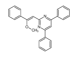 2-(2-methoxy-2-phenyl-vinyl)-4,6-diphenyl-pyrimidine CAS:19867-31-3 manufacturer & supplier