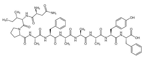 L-Phenylalanine,L-asparaginyl-L-isoleucyl-L-prolyl-L-alanyl-L-phenylalanyl-L-alanyl-L-alanyl-L-alanyl-L-tyrosyl- CAS:198691-96-2 manufacturer & supplier