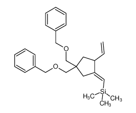 (E)-((4,4-bis((benzyloxy)methyl)-2-vinylcyclopentylidene)methyl)trimethylsilane CAS:198694-83-6 manufacturer & supplier