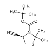 (R)-4-cyano-2,2-dimethyl-thiazolidine-3-carboxylic acid tert-butyl ester CAS:19870-25-8 manufacturer & supplier