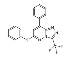 8-phenyl-6-(phenylthio)-3-(trifluoromethyl)-[1,2,4]triazolo[4,3-b]pyridazine CAS:198711-06-7 manufacturer & supplier