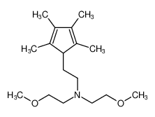 2-methoxy-N-(2-methoxyethyl)-N-(2-(2,3,4,5-tetramethylcyclopenta-2,4-dien-1-yl)ethyl)ethan-1-amine CAS:198714-60-2 manufacturer & supplier