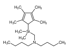 N-butyl-N-((dimethyl(2,3,4,5-tetramethylcyclopenta-2,4-dien-1-yl)silyl)methyl)butan-1-amine CAS:198714-67-9 manufacturer & supplier