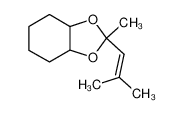 2-Methyl-2-(2-methyl-propenyl)-hexahydro-4,5-benzo-1,3-dioxolan CAS:19875-43-5 manufacturer & supplier