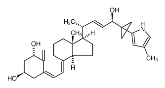 (5Z,7E,22E)-(1S,3R,24R)-25-(4-methylpyrrol-2-yl)-26,27-cyclo-9,10-secocholesta-5,7,10(19),22-tetraene-1,3,24-triol CAS:198761-28-3 manufacturer & supplier