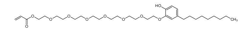 20-(2-hydroxy-5-nonylphenoxy)-3,6,9,12,15,18-hexaoxaicosyl acrylate CAS:198766-67-5 manufacturer & supplier