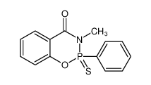 3-methyl-2-phenyl-2-sulfanylidene-1,3,2λ(sup)5(/sup)-benzoxazaphosphinin-4-one CAS:198767-45-2 manufacturer & supplier