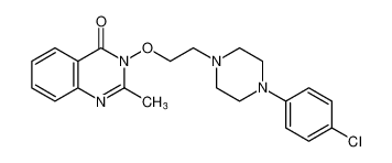 3-(2-(4-(4-chlorophenyl)piperazin-1-yl)ethoxy)-2-methylquinazolin-4(3H)-one CAS:198772-30-4 manufacturer & supplier