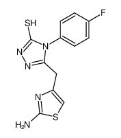 5-(2-Amino-thiazol-4-ylmethyl)-4-(4-fluoro-phenyl)-4H-[1,2,4]triazole-3-thiol CAS:198772-96-2 manufacturer & supplier