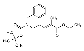 (E)-ethyl N-benzyl-N-tert-butoxycarbonyl-5-amino-2-methyl-2-pentenoate CAS:198781-68-9 manufacturer & supplier