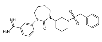 3-(3-(1-(benzylsulfonyl)piperidin-3-yl)-2-oxo-1,3-diazepan-1-yl)benzimidamide CAS:198824-07-6 manufacturer & supplier