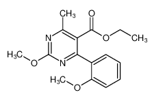 ethyl 2-methoxy-4-(2-methoxyphenyl)-6-methylpyrimidine-5-carboxylate CAS:198827-02-0 manufacturer & supplier