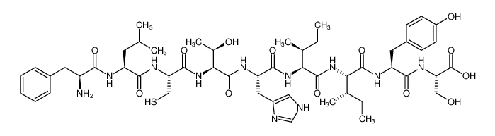 L-Serine,L-phenylalanyl-L-leucyl-L-cysteinyl-L-threonyl-L-histidyl-L-isoleucyl-L-isoleucyl-L-tyrosyl- CAS:198880-79-4 manufacturer & supplier