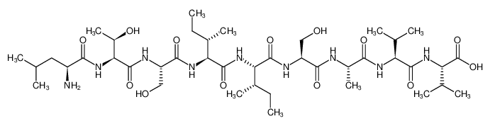 L-Valine,L-leucyl-L-threonyl-L-seryl-L-isoleucyl-L-isoleucyl-L-seryl-L-alanyl-L-valyl- CAS:198887-67-1 manufacturer & supplier