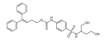 4,4-diphenylbut-3-en-1-yl (4-(N-(1,4-dihydroxybutan-2-yl)sulfamoyl)phenyl)carbamate CAS:198889-64-4 manufacturer & supplier