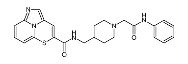 N-((1-(2-oxo-2-(phenylamino)ethyl)piperidin-4-yl)methyl)-5-thia-1,2a1-diazaacenaphthylene-4-carboxamide CAS:198894-62-1 manufacturer & supplier